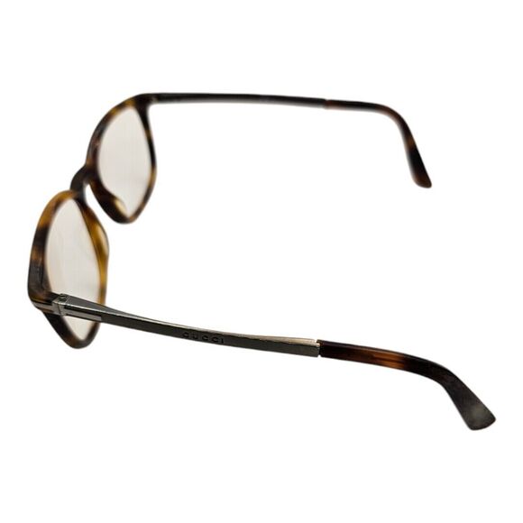 Gucci GG 1112 8E2 Square Havana Brown Eyeglasses Optical 52-19-140 FRAMES ONLY!! - Picture 4 of 12